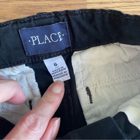 PLACE 🖤 black chino pants - Picture 6 of 12